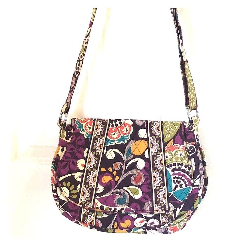 Vera Bradley Saddlebag Handbag